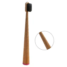 Полезная 1 шт. бамбуковая зубная щетка Новинка деревянная зубная щетка мягкая щетина бамбуковое волокно деревянная ручка бамбуковая трубка Набор масок с активированным углем