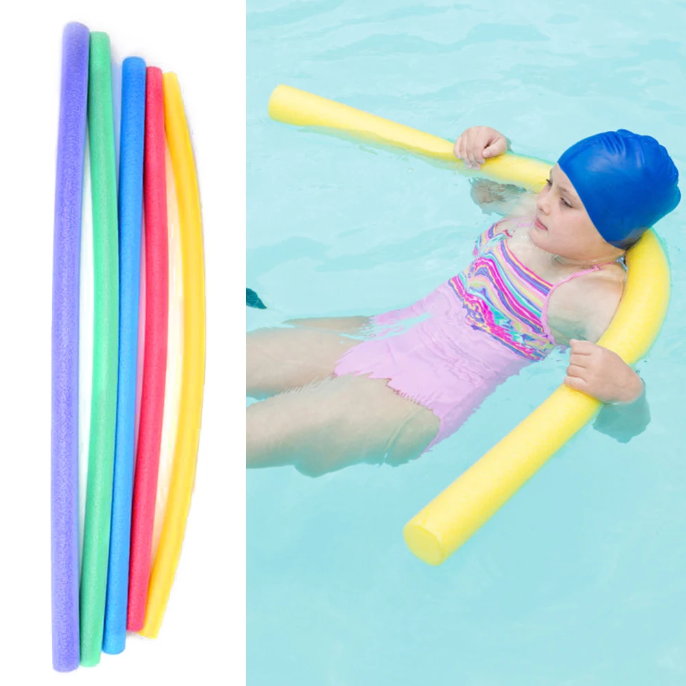 2Pcs Floating Foam Swimming Pool Noodles Kids Adult Float Swim Aid Equipment 