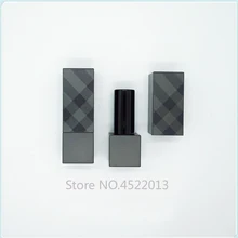 20 шт./лот 50 шт./лот 12,1 мм пластиковый классический простой пустой тюбик для губной помады, квадратный Магнитный косметический контейнер для губных румян, инструмент для макияжа