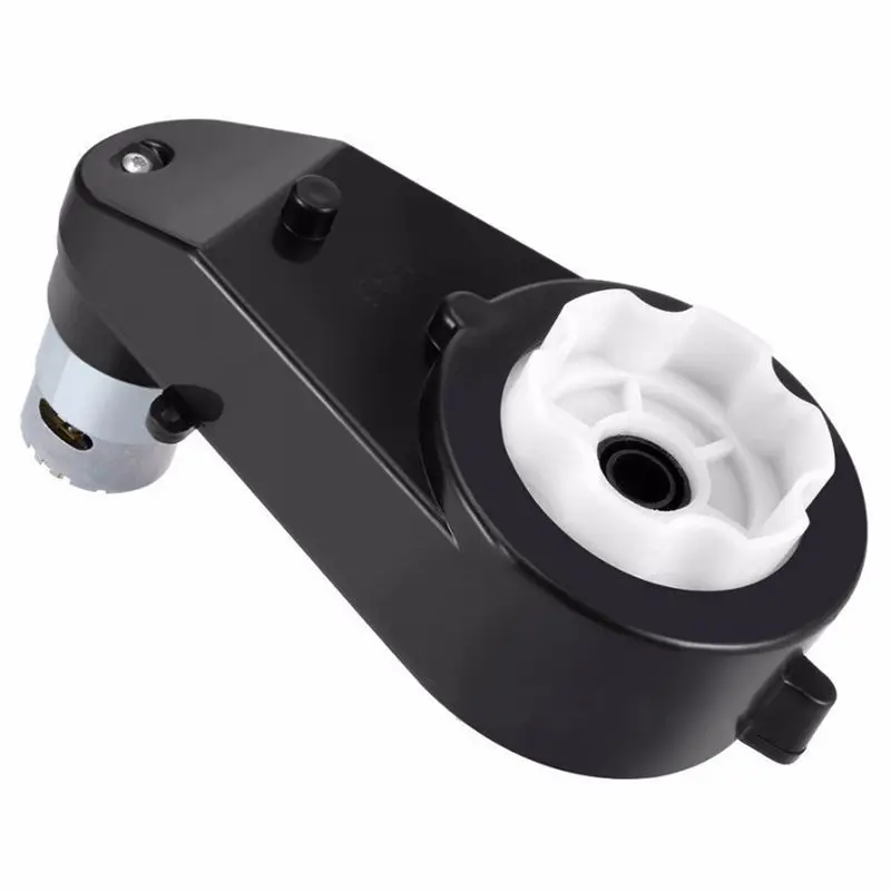 

2 Pcs 550 Universal Children Electric Car Gearbox With Motor, 12Vdc Motor With Gear Box, Kids Ride On Car Baby Car Parts
