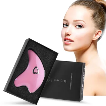 

Electric Scraper Beauty Instrument Massage Facial Lifting V-face Tighting Micro Current Face-lifting Artifact USB Charging