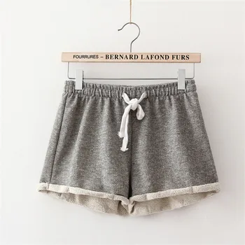 YGYEEG Women Sports Shorts Stretch Summer New Style Causal Lady Cotton Sexy Home Elastic Fitness Loose Bottom Breathable Clothes 6