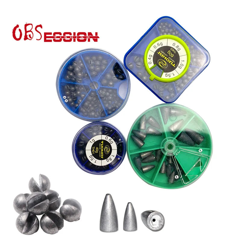 Коробка JIg Head свинцовые яичко пуля веса грузило рыболовные снасти Шестерни