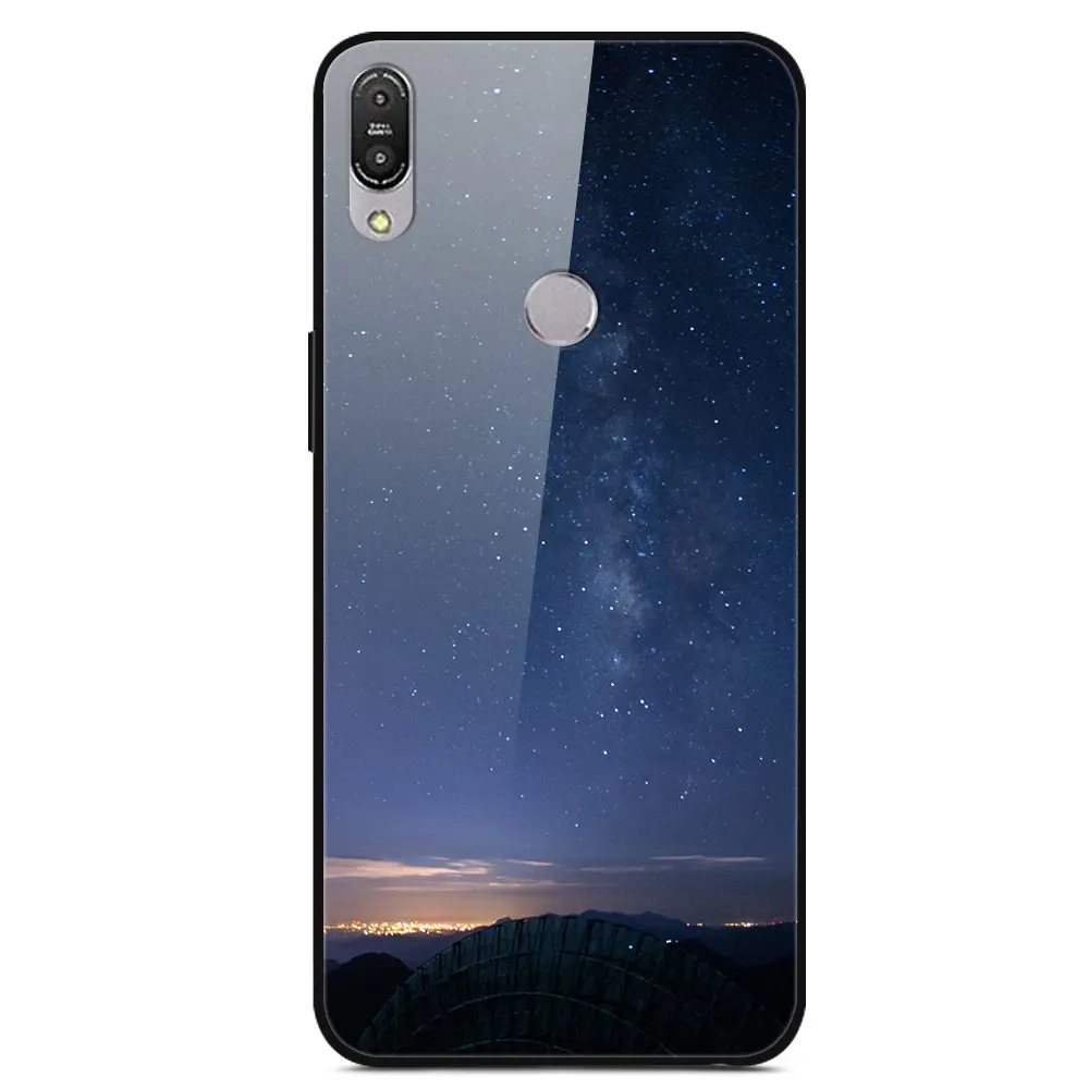 9 Ударопрочный чехол из закаленного стекла для Asus Zenfone Max Pro M1 ZB601KL ZB602KL с принтом чехол-крышка с узорами бампер для ASUS ZB601KL - Цвет: 9
