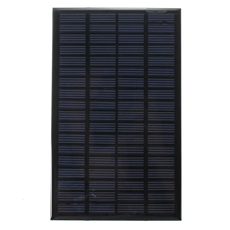18 в 2,5 Вт поликристаллический кремний запасенной энергии Мощность Панели солнечные модуль Системы солнечных батарей Зарядное устройство 19,4x12x0,3 см