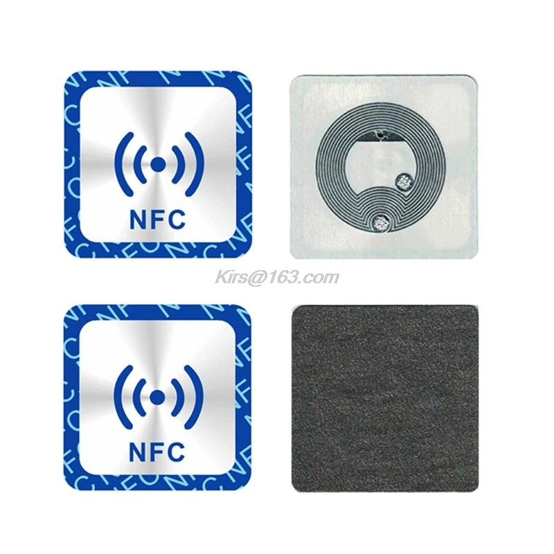 6 шт. универсальный NFC Ntag213 меток анти металлическая наклейка NTAG 213 металлические
