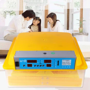 

220V Automatic Incubator Intelligent Incubator Egg Incubator Durable Insulation Incubator Mini Eggs Poultry Hatcher for Home Far