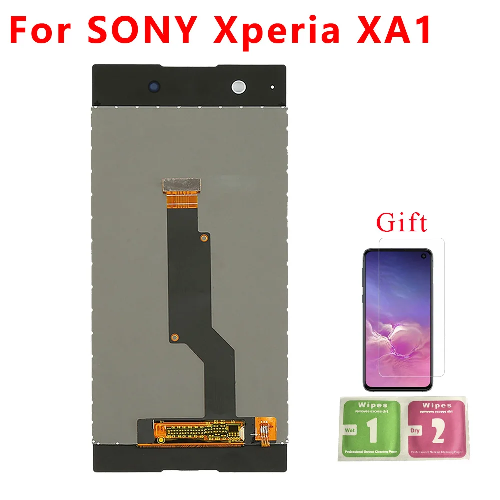 5 0 &quotдля SONY Xperia XA1 ЖК-дисплей сенсорный экран с рамкой для XPERIA G3112 G3116 G3121 дисплей |