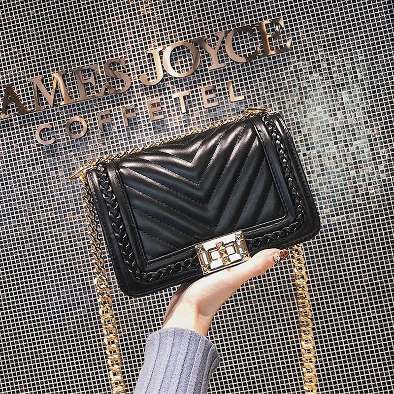 Сумка для женщин роскошная модная сумка с цепочкой молодых девушек 2020 сумки на