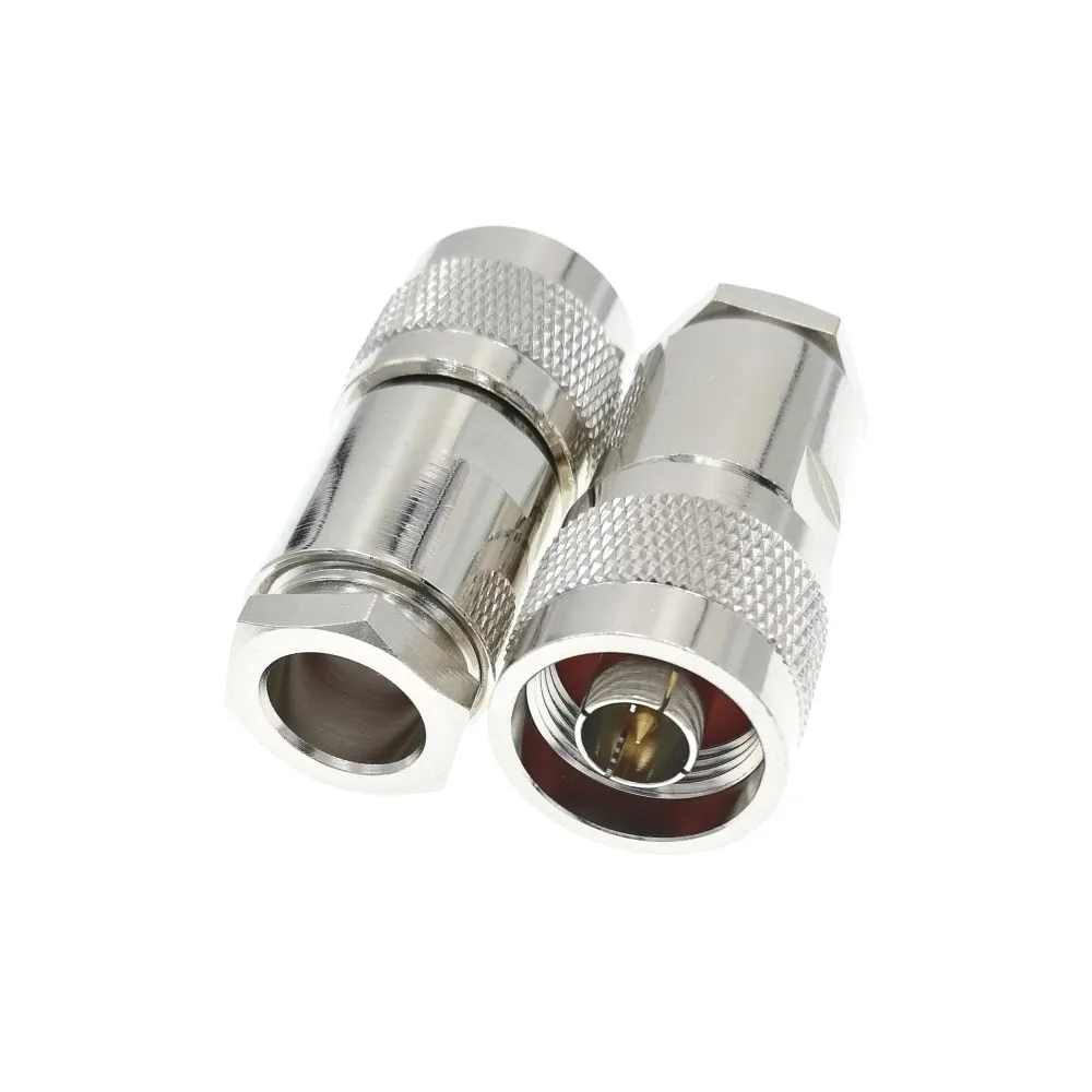 5pc crimp sleeve ferrule pleated tube for RG214 RG213 RG8 LMR400 7D-FB connector 