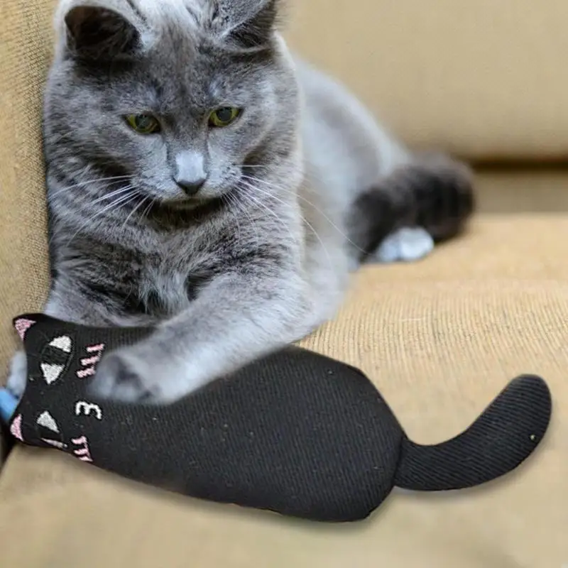 Кошачья мята котенок игрушки интерактивный большой палец плюшевые зубы шлифовальный укус мята подушка милый Экспрессия большой палец кукла кошка тренировочные принадлежности