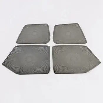 

Car Stainless Steel Inner Door Horn Cover Loudspeaker Protect Sticker Trim For Lexus UX200 250H Accessories 4pcs
