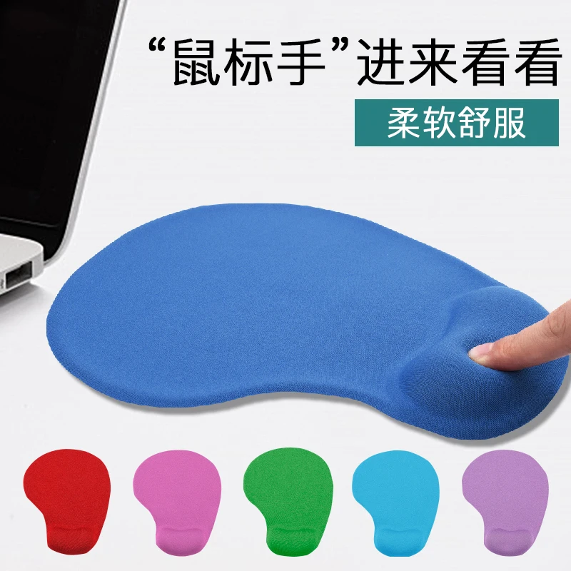 Comfort Wristband Mousepad Mat Desk Pad Wrist Protect Anti-Slip Gel Wrist Support For Macbook Laptop Computer Mice Ergonomic Mat