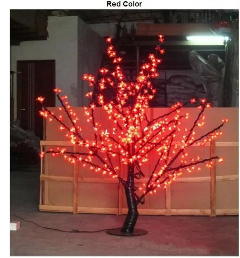 Outdoor Led Artificial Cherry Blossom Tree Light Christmas Tree