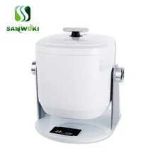 6л автоматическая интеллектуальная кухонная машина Коммерческая Голосовая подсказка рисоварка робот жареный рис машина для смешивания овощей 2200 Вт