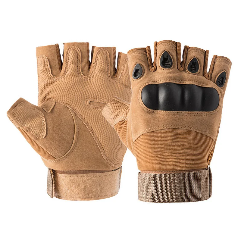 

Half Finger Military Tactical Gloves Army for Cycling Hiking Camping Climbing Hunting Outdoor Motorcycle Glove With Hard Knuckle