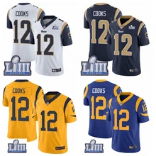 Мужская Новинка, высокое качество, Лос-Анжелес, Брэндин, Кук рамз, супер Боул, LIII Bound jersey