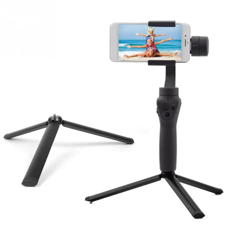 

Black Multi-function Handheld Gimbal Gimbal Accessory Camera Tripod Stabilizer For DJI OSMO Mobile 2