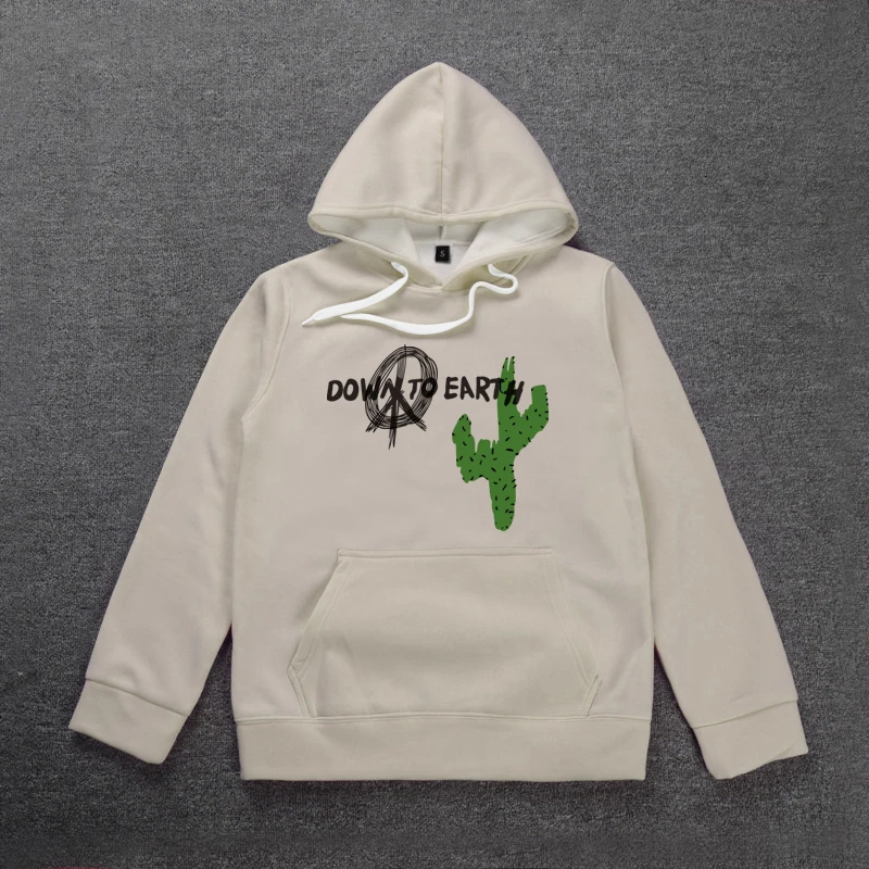 19SS Cactus Travis Scott Astroworld Sicko Tee Hoodie Heren en Dames Hoge kwaliteit Paint Hip Hop Hoodie Nieuw