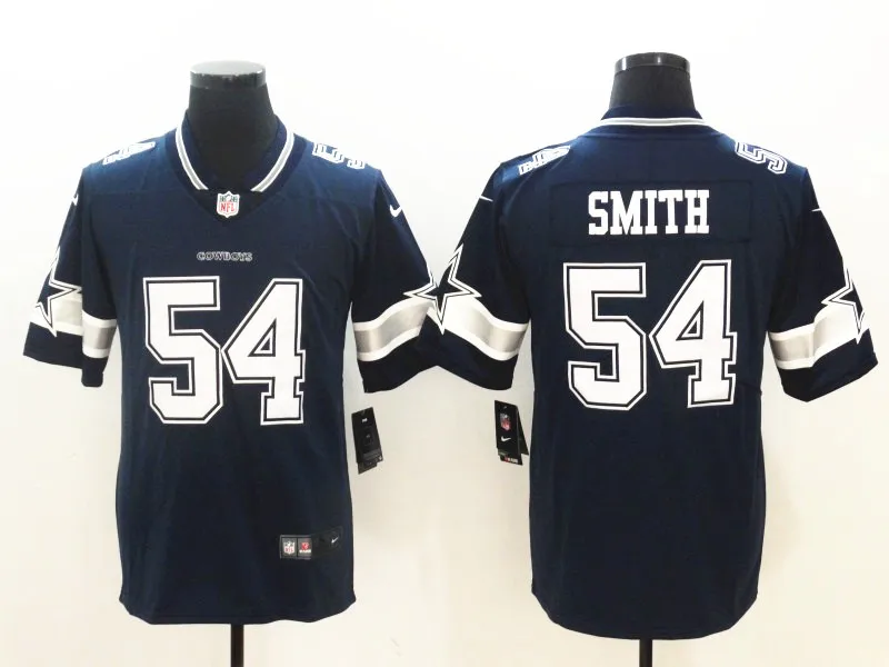 Топ для мужчин Dallas Sean Lee Randy White Cole besley Jaylon Smith Leighton Vander Esch Dez Bryant Vapor Untouchable Jersey - Цвет: AS PICTURE