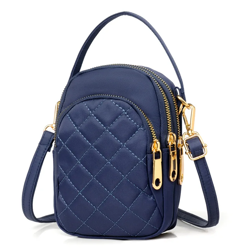 

Bobo Rhombus WOMEN'S Bag 2019 New Style Mom Multi-Purpose One-Shoulder Oblique Small Cloth Bag Trend Shopping Handbag