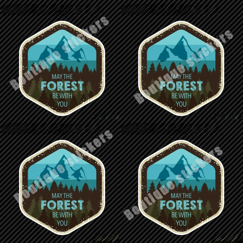

Лидер продаж, Виниловая наклейка с надписью «May The Forest and You Explore In The Sticker»