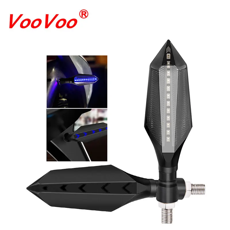 VooVoo 2 шт. мотоциклетный светильник с поворотным сигналом стоп сигнал для