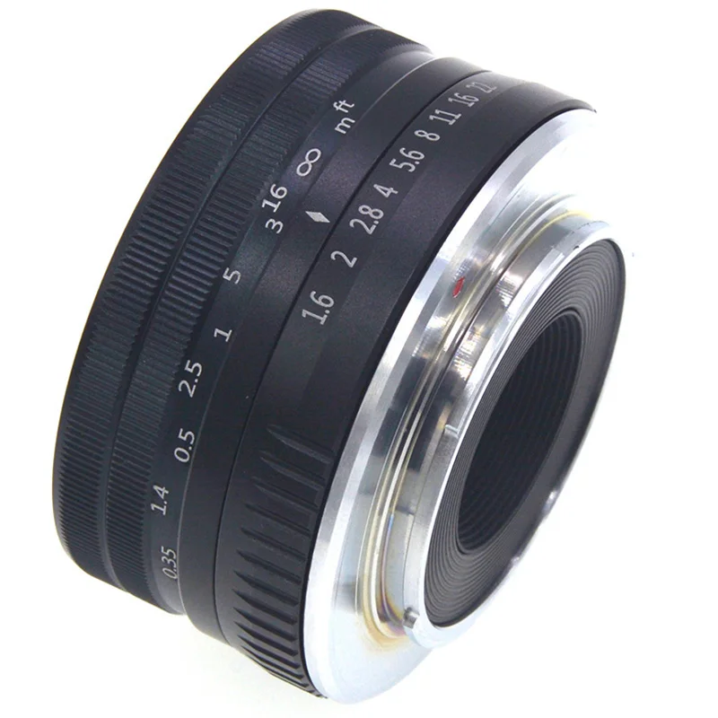 Маленького размера, круглой формы с диаметром 32 мм F1.6 ручной APS-C Камера объектив для ЖК-дисплея с подсветкой Fujifilm Fuji X Крепление X-T10 X-T2 X-T1 X-A3 X-A2 X-A1 X-PRO2 X-PRO1 X-E2 X-E1 X-T3