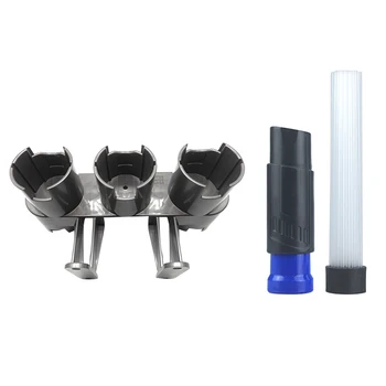 

-Vacuum Cleaner Part Holder Storage+Cleaning Tool for Dyson V7 V8 V10 Absolute Brush Tool