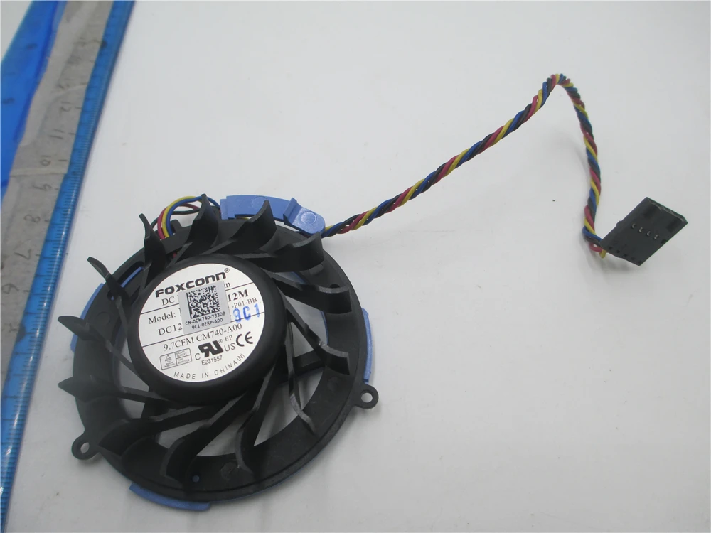 Per Dell Optiplex 740 745 755 760 Fan-Cm740-A00 Ventola Dc12V 4 Fili 5 Pin Ff7S5 Bn06015B12H