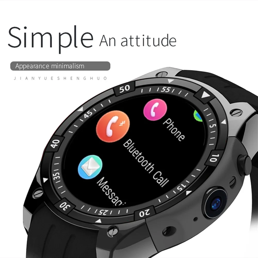 

X100 Bluetooth Smart Watch Heart rate Music Player Facebook Whatsapp Sync SMS Smartwatch wifi 3G GPS Fashion Watch PK kw18