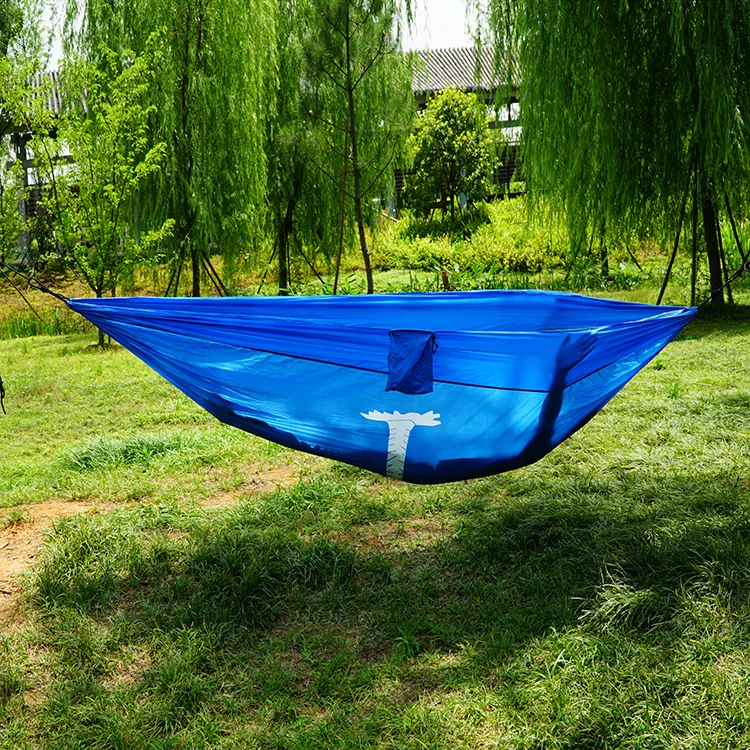 

[Wolf E] Digital Printing Hammock Anti-Tear Parachute Hammock Outdoor Camping Swing