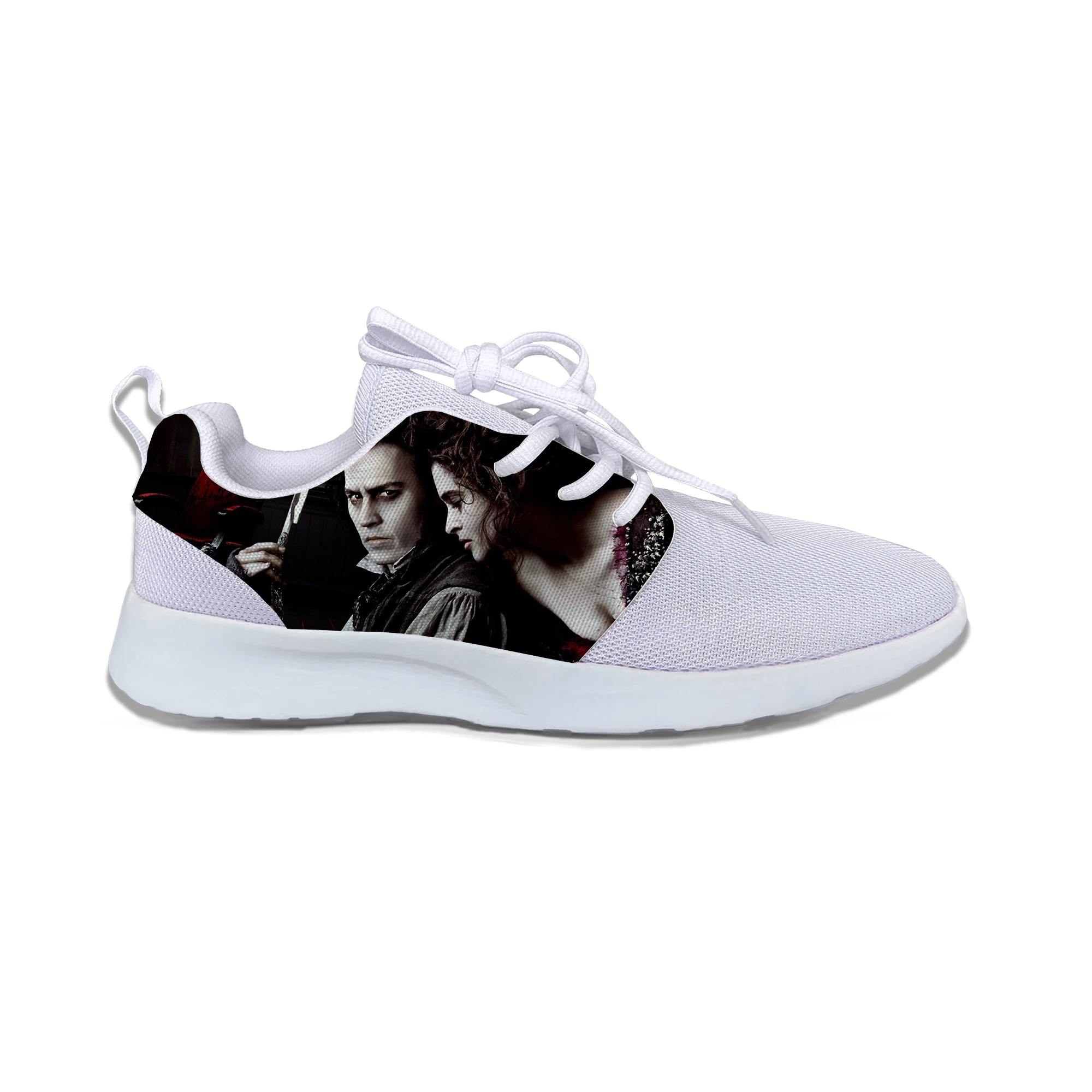 Новинка года; Мужская и женская модная толстовка с 3D принтом; обувь Sweeney Todd; Легкие кроссовки для бега; дышащая Спортивная обувь - Цвет: Rowan Atkinson 1