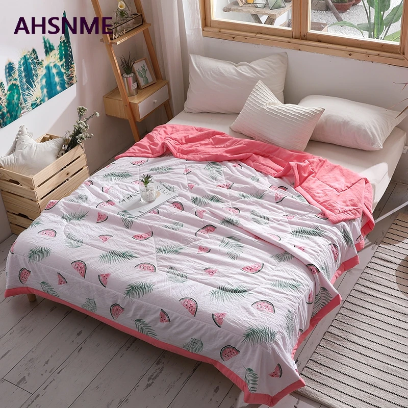 AHSNME 150x200/200x230 см летнее стеганое одеяло из полиэфира, помытое Хлопковое одеяло, специальное изделие из морщин, очень мягкое, летнее, Осеннее