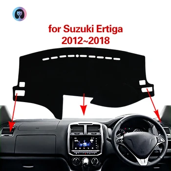 

for Suzuki Ertiga Proton VX-1 Anti-Slip Mat Dashboard Cover Pad Flannel Sunshade Dashmat Carpet Car Accessories 2012-2018 2013