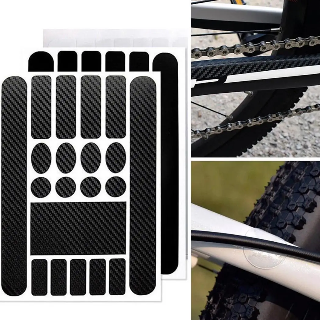 

Bike Chain Frame Scratch Protector Bicycle Protective Sticker 0.18mm Paster Outdoors