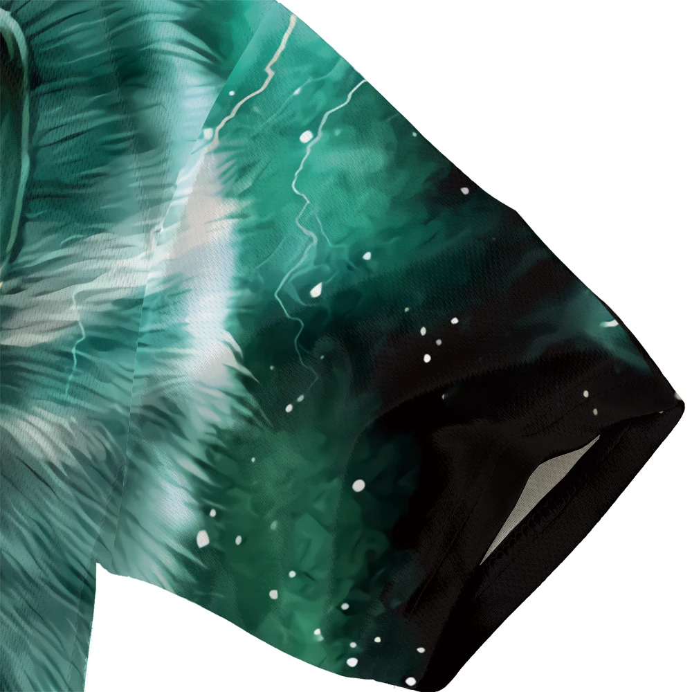 2019 Newest Wolf Breathable 3d Print  Animal Cool Funny T-shirt Men Short Sleeve Tops Male T Shirt Fashion  With Tshirt