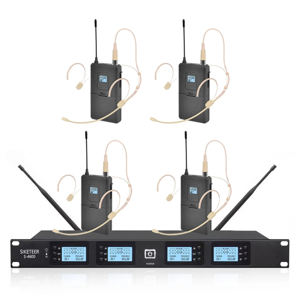 bluetooth microphone Professional UHF wireless microphone system handheld lavalier microphone home karaoke party stage microphone wireless dynamic microphone Microphones