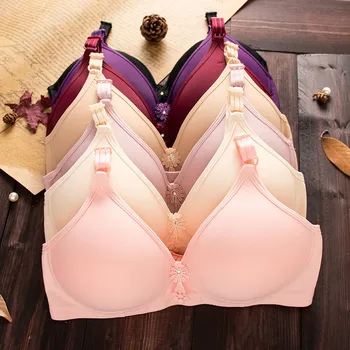 

Plus Size Seamless Bras For Women Push Up Underwear Wire Free Sexy Bra Comfortable Breathable Thin Section Lingerie Female