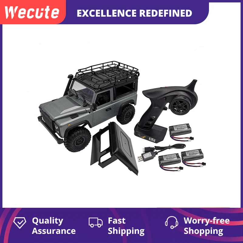 Wecute 2020 Новый MN 99S 1/12 2 4G 4WD Rc автомобиль с поворотным сигналом светодиодный