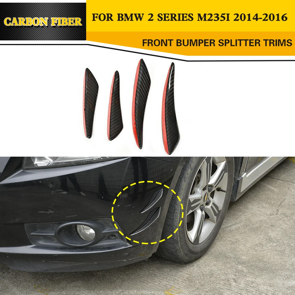 Передний бампер для BMW F22 F23 F87 M2 2 Door 2014 2016 M235 M|front lip|lip splitterlip front |