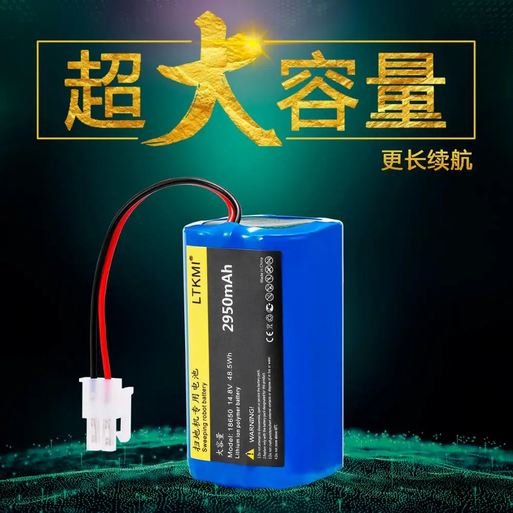 Tanie 2950mah dla ILIFE ecovacs V7s A6 V7s pro V6 X620 Chuwi akumulator do robota sprzątającego z pędzlem