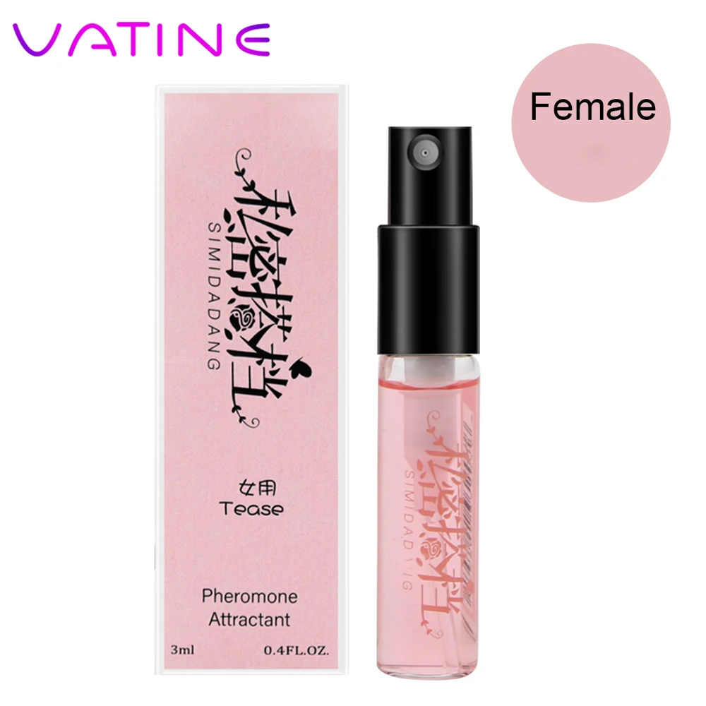 

VATINE 3ML For Men Aphrodisiac Pheromone Perfume Attract Women Woman Orgasm Flirt Perfume