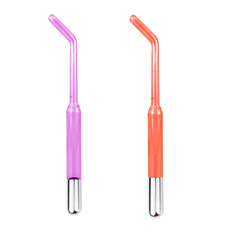 

High Frequency Electrode 1pc for Point HF High Frequency Electrotherapy Machine Spot Acne Remove Violet Orange Massager Beauty
