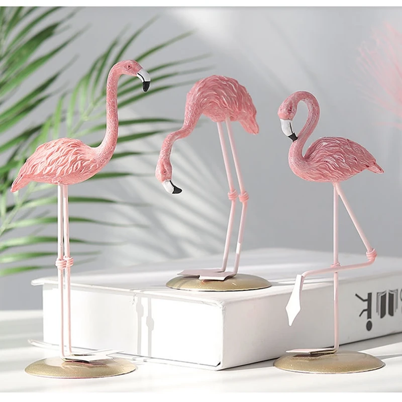 

1pcs Flamingo Pendants Pink Flamingo Cute Animal Shape Ornaments New Year Christmas Party Home Room Decoration Supplies Pendant