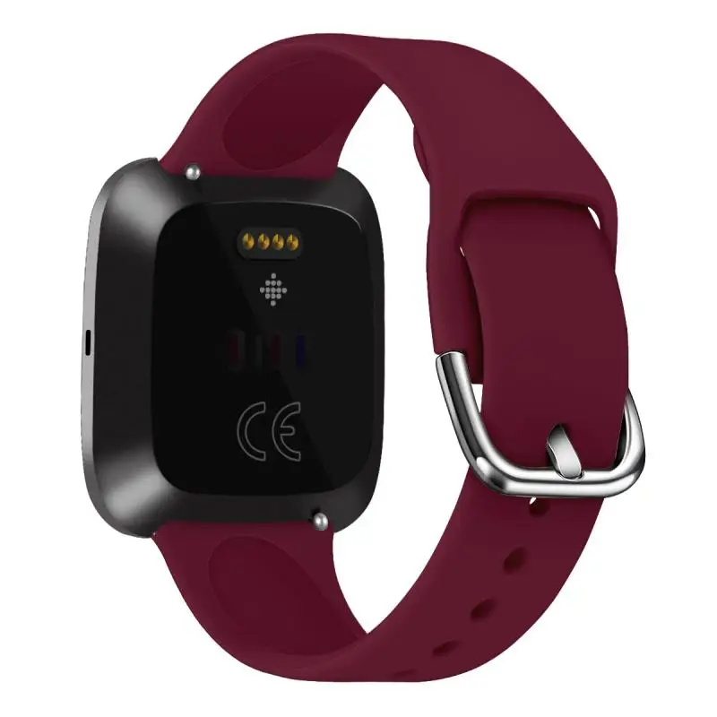 3 Силиконовый Браслет для Fitbit versa 2, сменный ремешок на запястье, умные спортивные часы, браслет, аксессуары для versa, большая модель - Цвет: 3