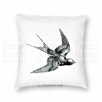 

Mens Swift Swallow Bird Nature S3Xl White Cotton Pillow case S Tee Euro Size Men Summer Drop Shipping