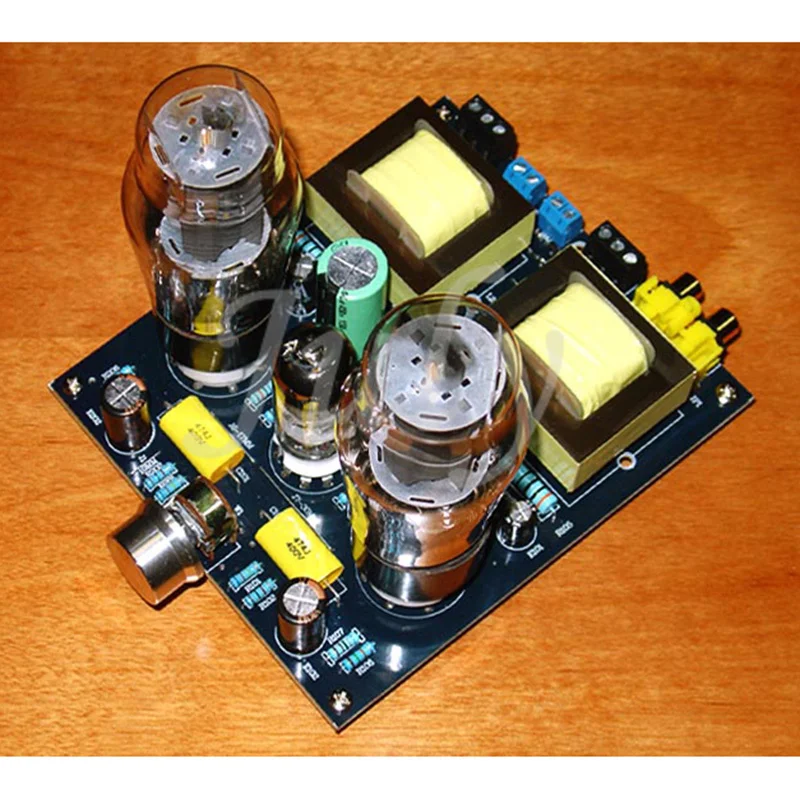 6N1/6N2 push 6P3P tube single-ended Class A amplifier board 4W+4W fever grade power 30-40Khz (+-1db) | Обустройство дома