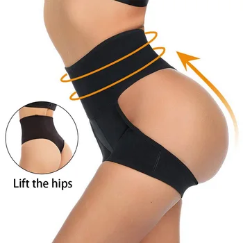

Sexy Women Waist Trainer Body Control Panties Butt Lifter Shaper Tummy Control Pulling Underwear Butt Lifter Panty