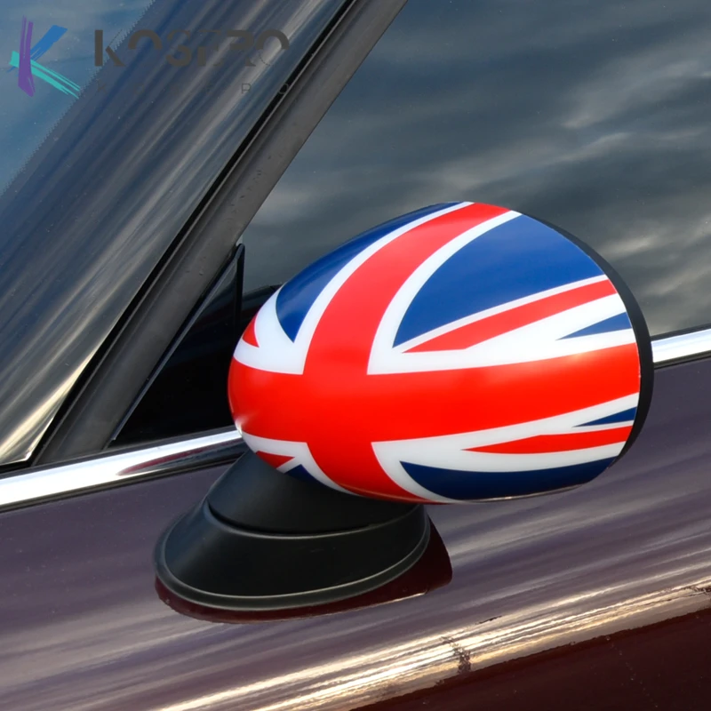 

2 PCS Exterior decoration Rear view mirror housing Protection cover For BMW MINI ONE COOPER S JCW F54 F55 F56 F57 F60 2014-2018